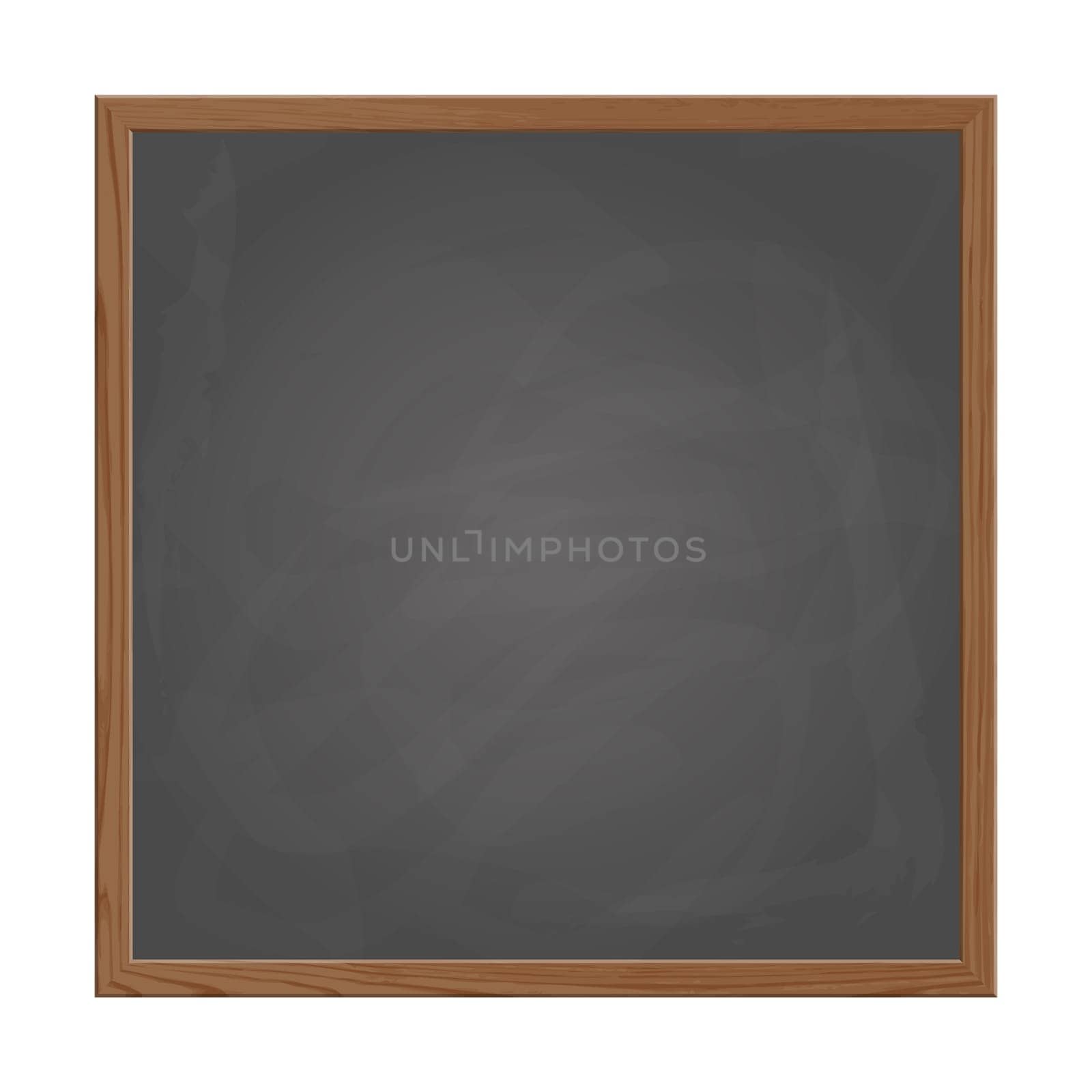 Table slate grey with wooden frame