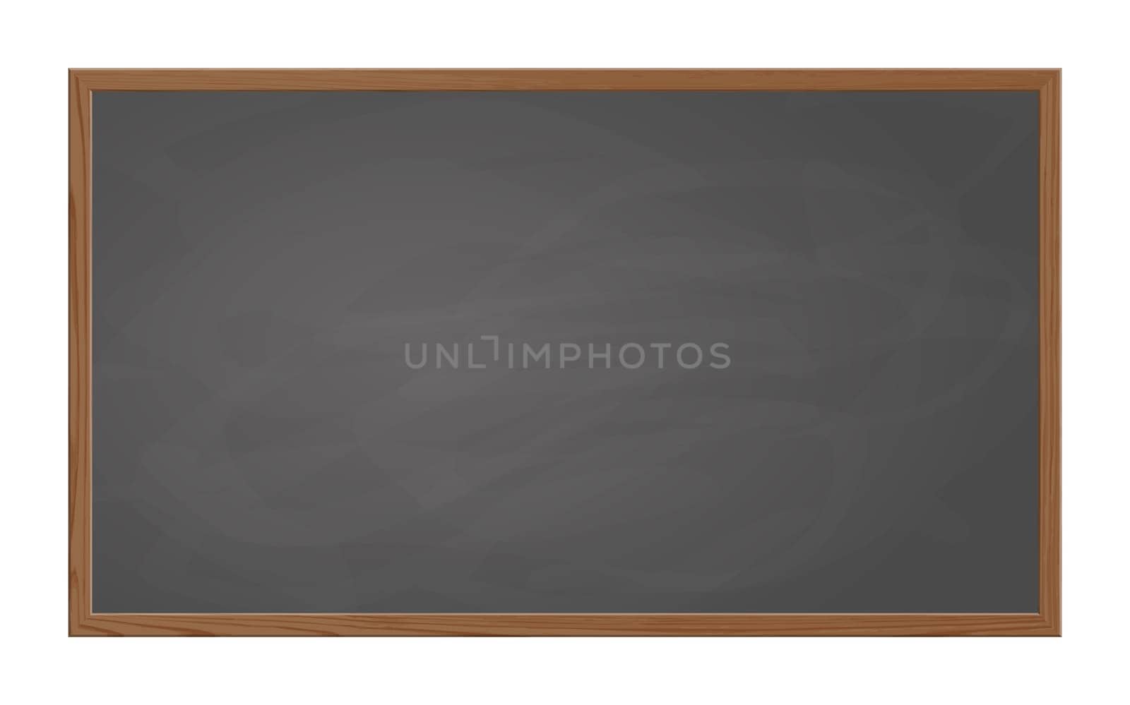 Table slate grey with wooden frame
