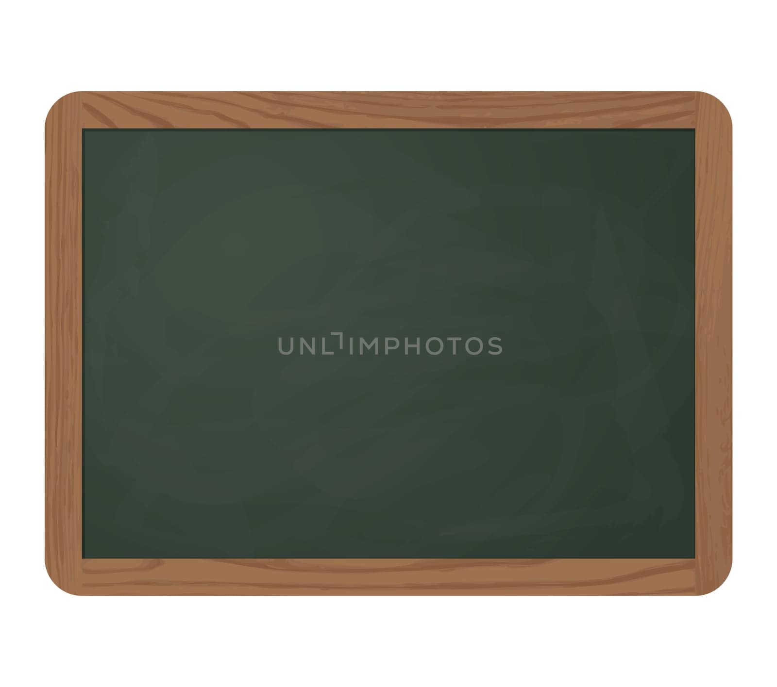 Table slate green with wooden frame