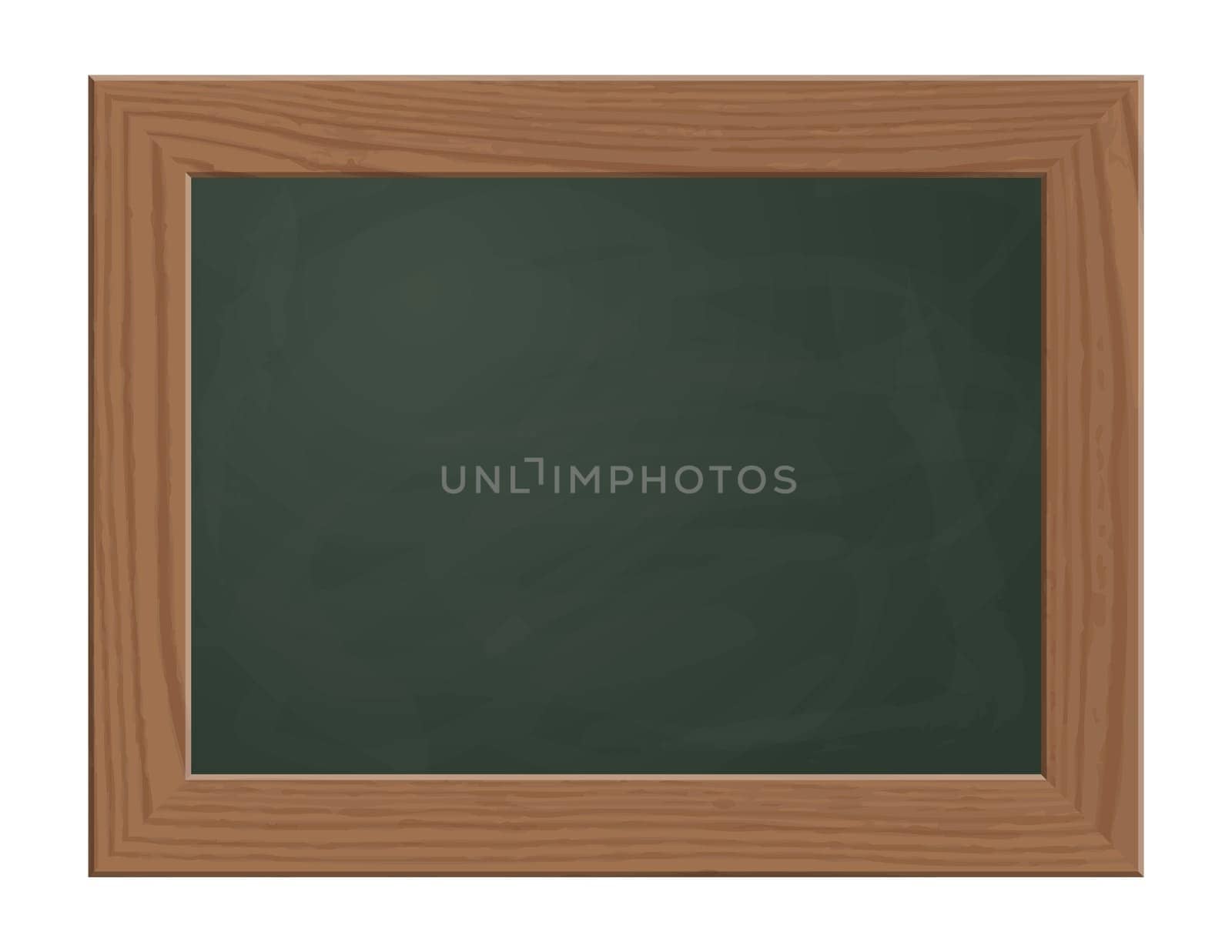 Table slate green with wooden frame