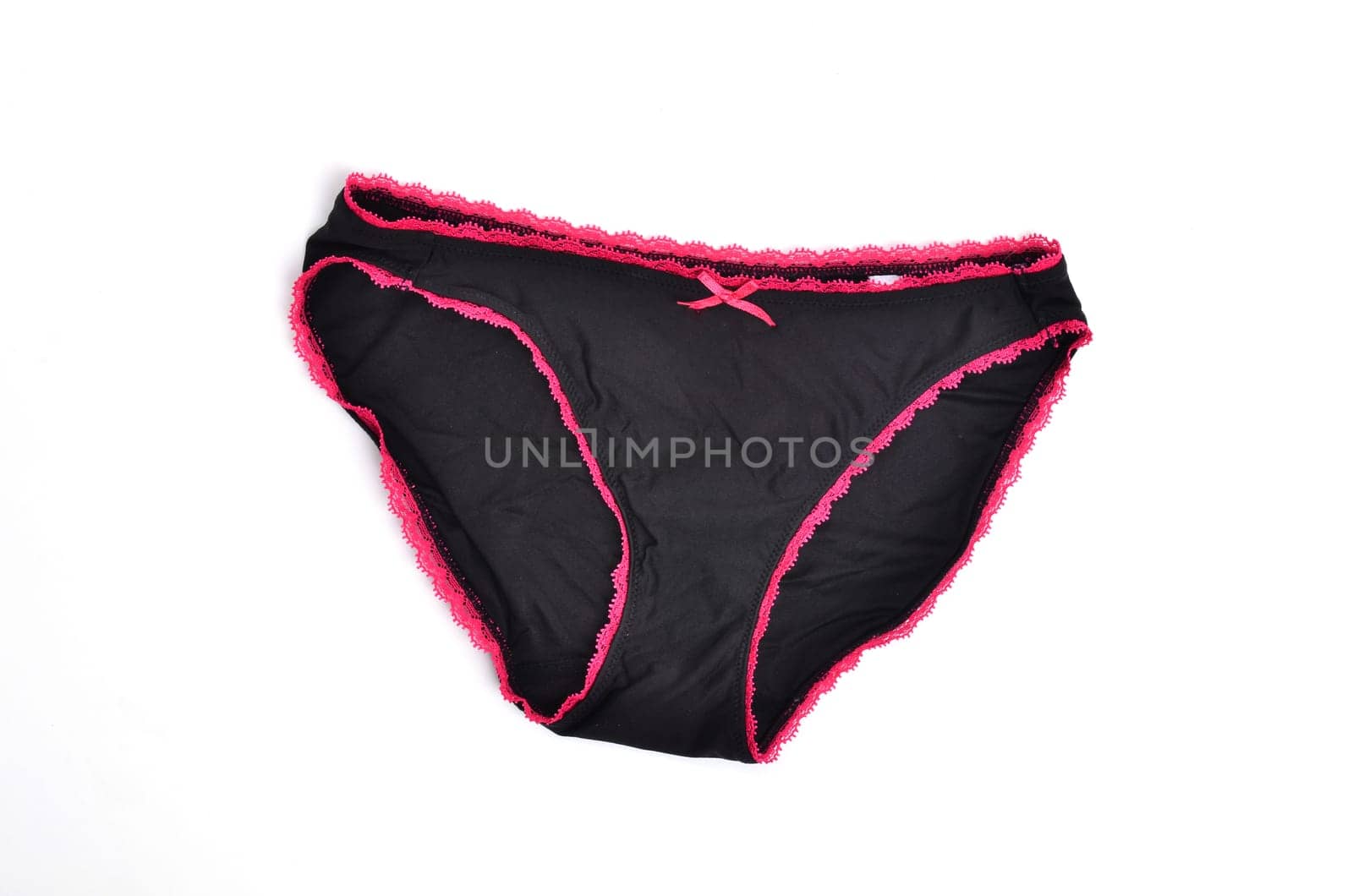 sexy female underwear on white background