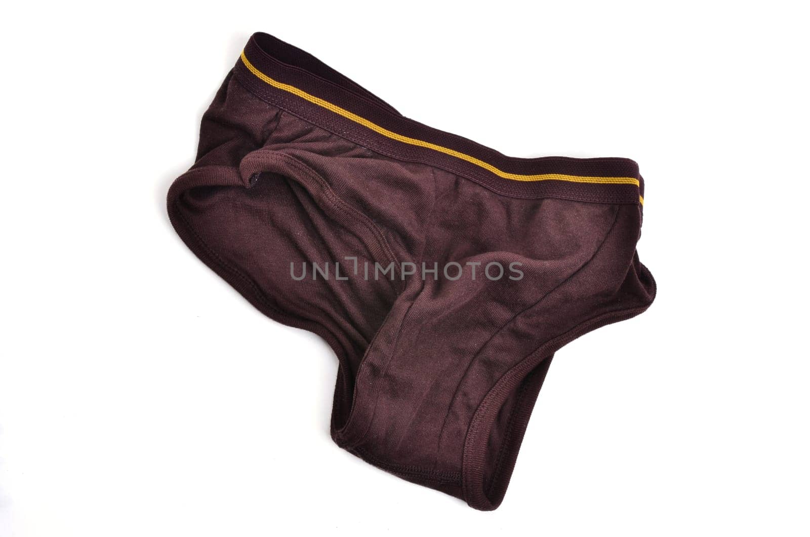 male underpants isolated on white background