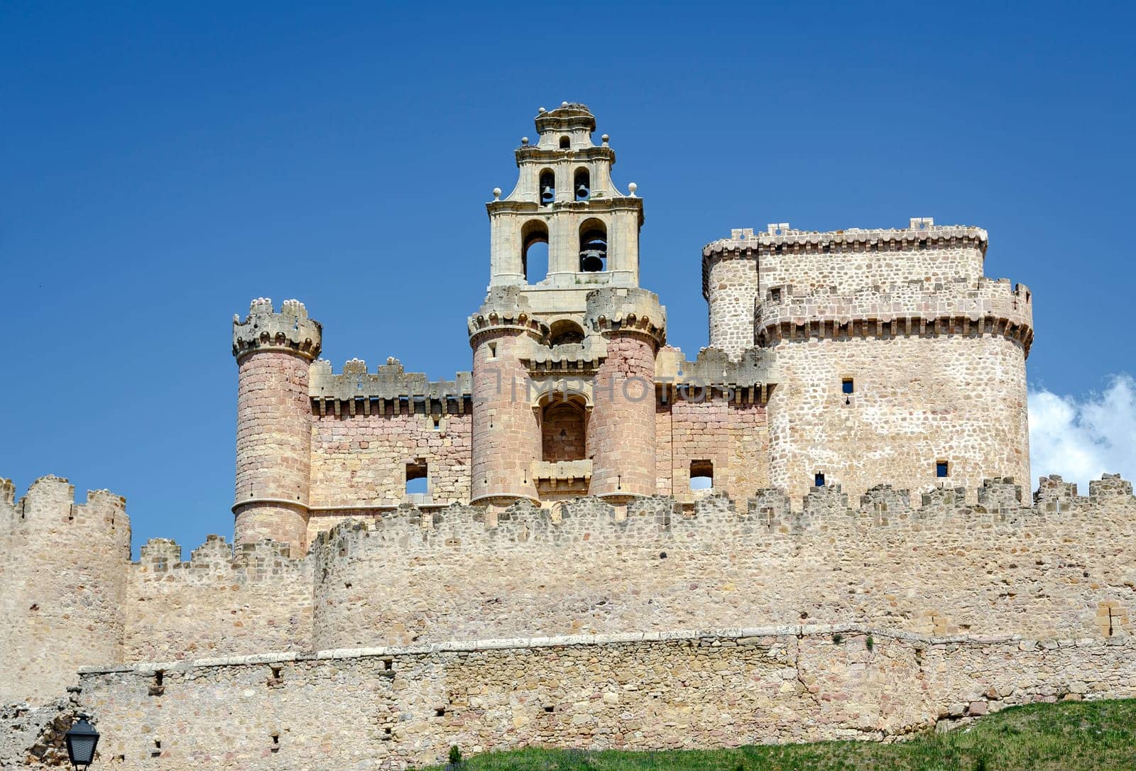 Turegano Castle,Castillo de Turegano. in Segovia province, Castilla Leon, central Spain.