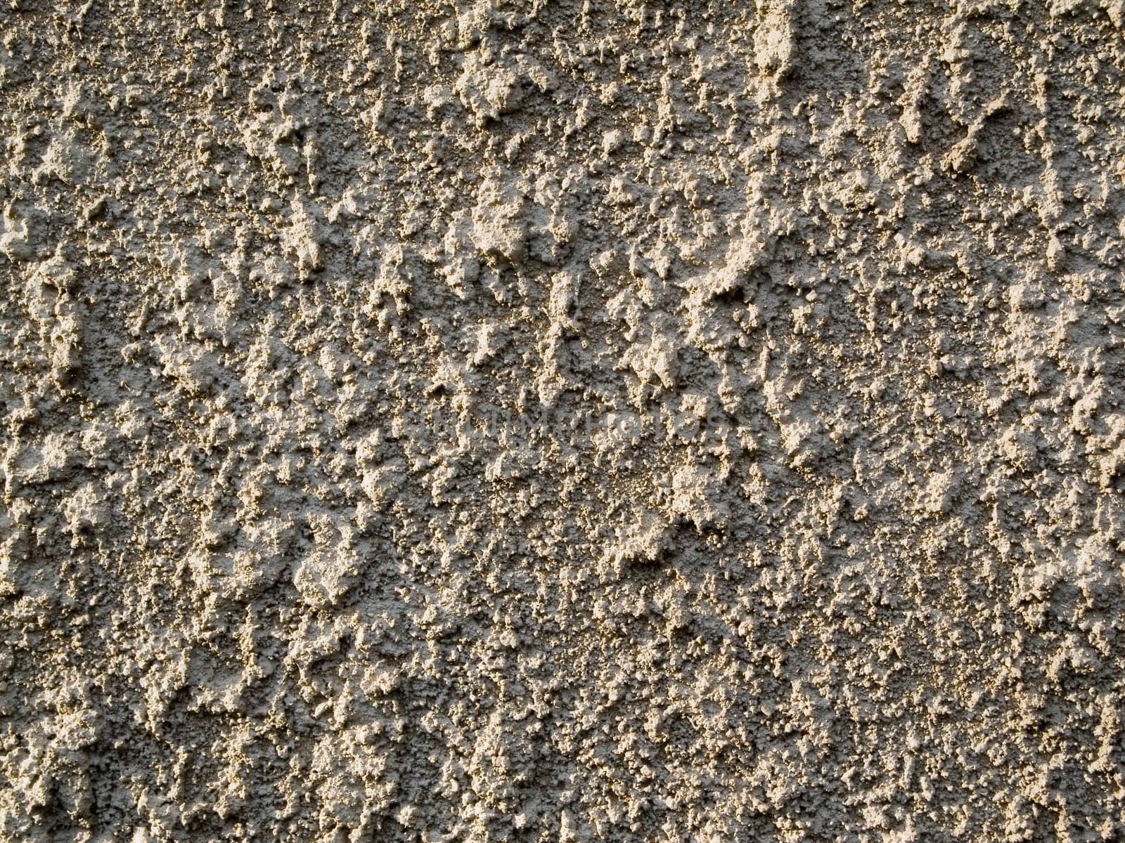 grey rough plaster as a format-filling view