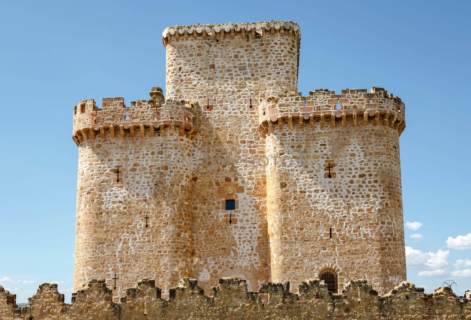 Turegano Castle,Castillo de Turegano. in Segovia province, Castilla Leon, central Spain.