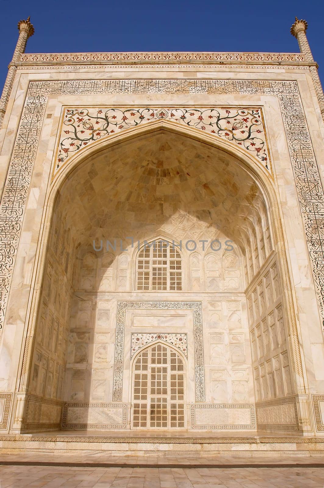 Overview of the Taj Mahal, Agra, India