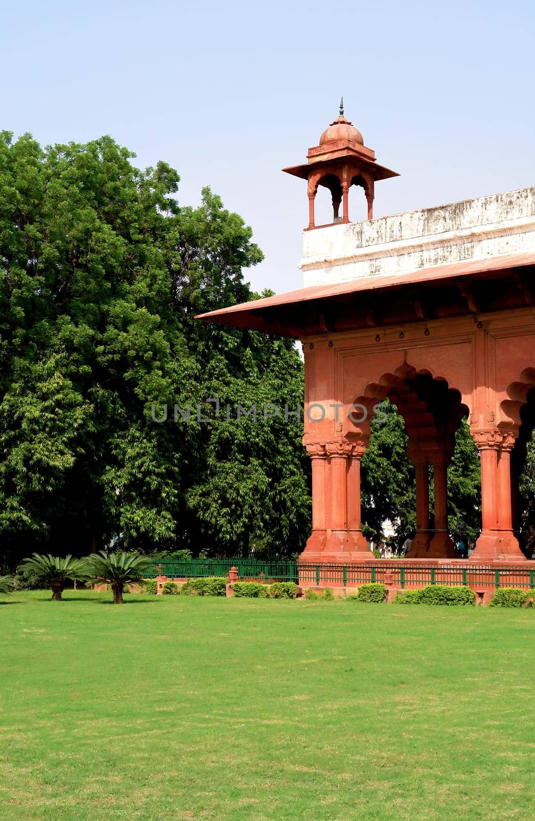 Famous Delhi Fort also known as Lal Qil'ah, UNESCO World Heritage Site