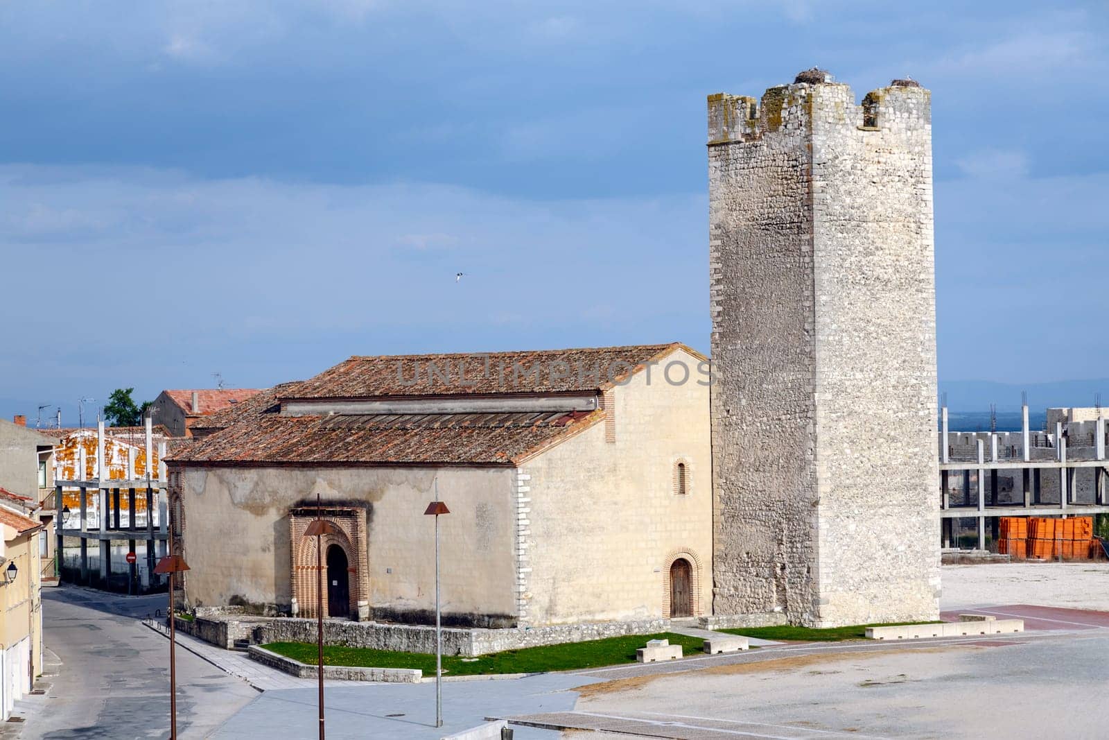 Parish Church of San Esteban in Cuellar Segovia Province, Castile and Leon, Spain