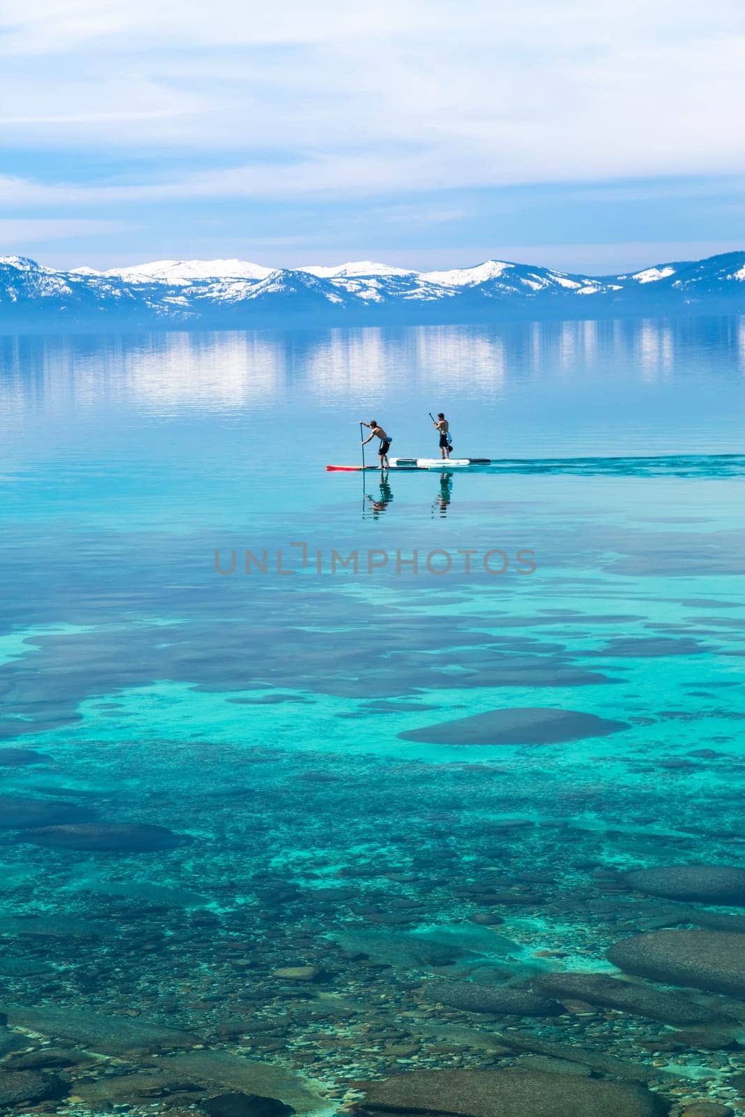 Paddle boarding