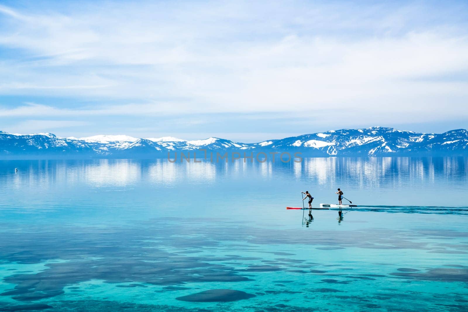 Paddle boarding