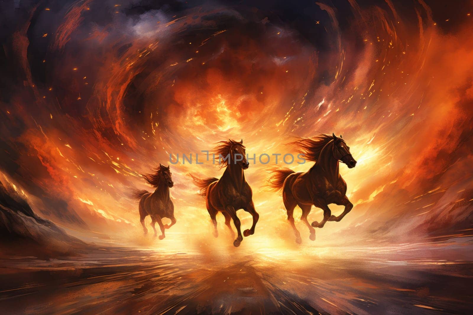 In the realm of fantasy, a fearless group of individuals known as the whirling cyclone riders emerges.