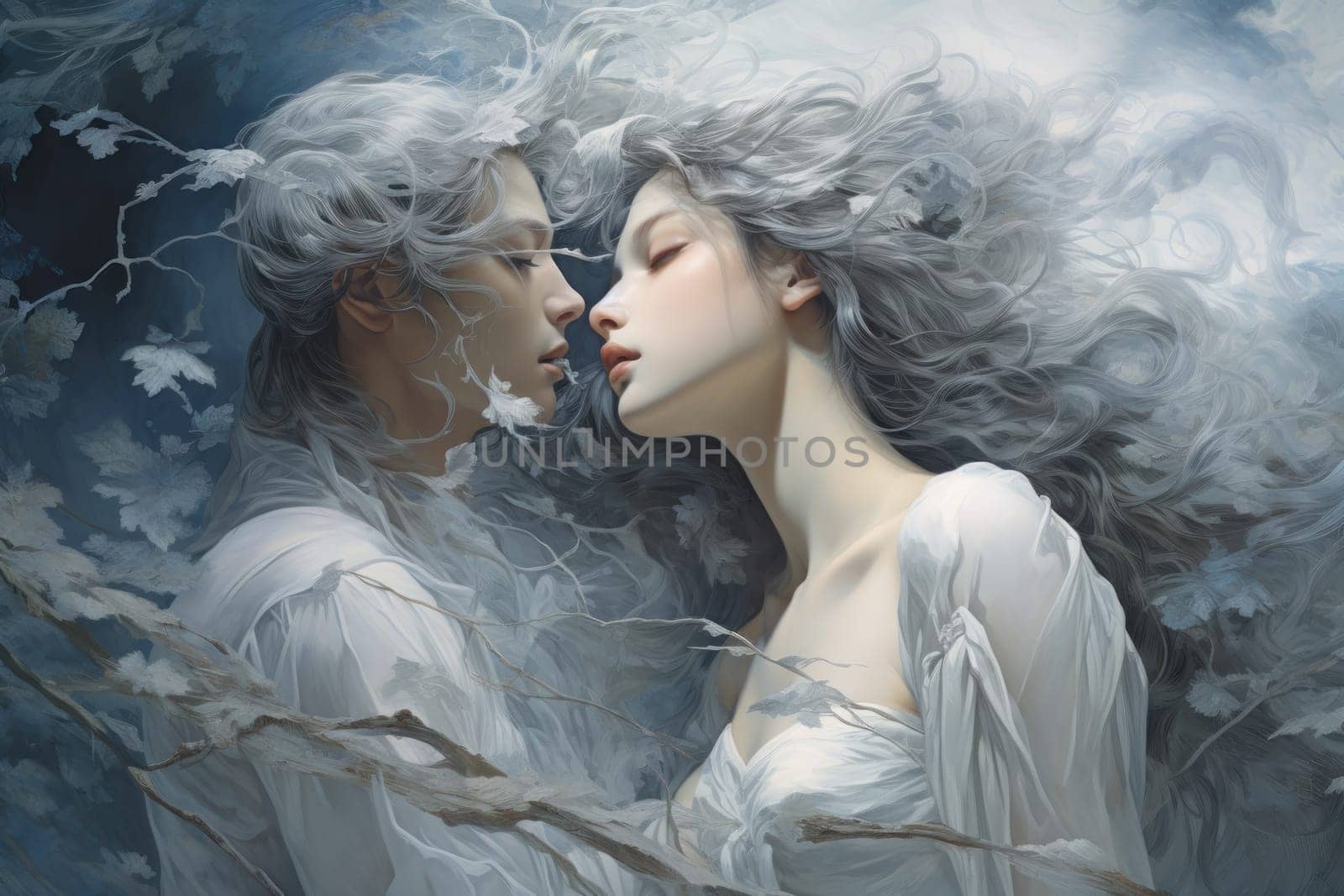 An evocative portrayal of the ethereal whispering wind, its gentle zephyrs bearing mystical secrets across expansive landscapes.