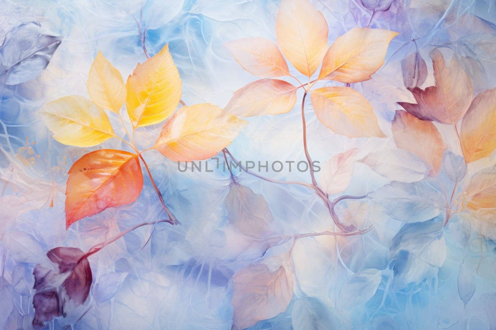An exquisite display of artistry, capturing the intricate and mesmerizing patterns formed by frost on windows, leaves, and various surfaces through the lens of macro photography, resulting in striking and abstract visual compositions.
