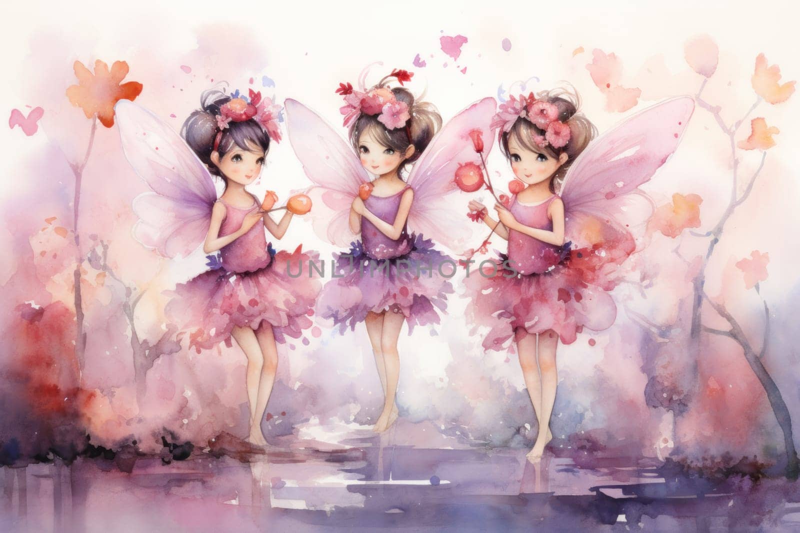 Immerse yourself in the enchanting world of holiday magic with this captivating illustration by a professional visual artist.