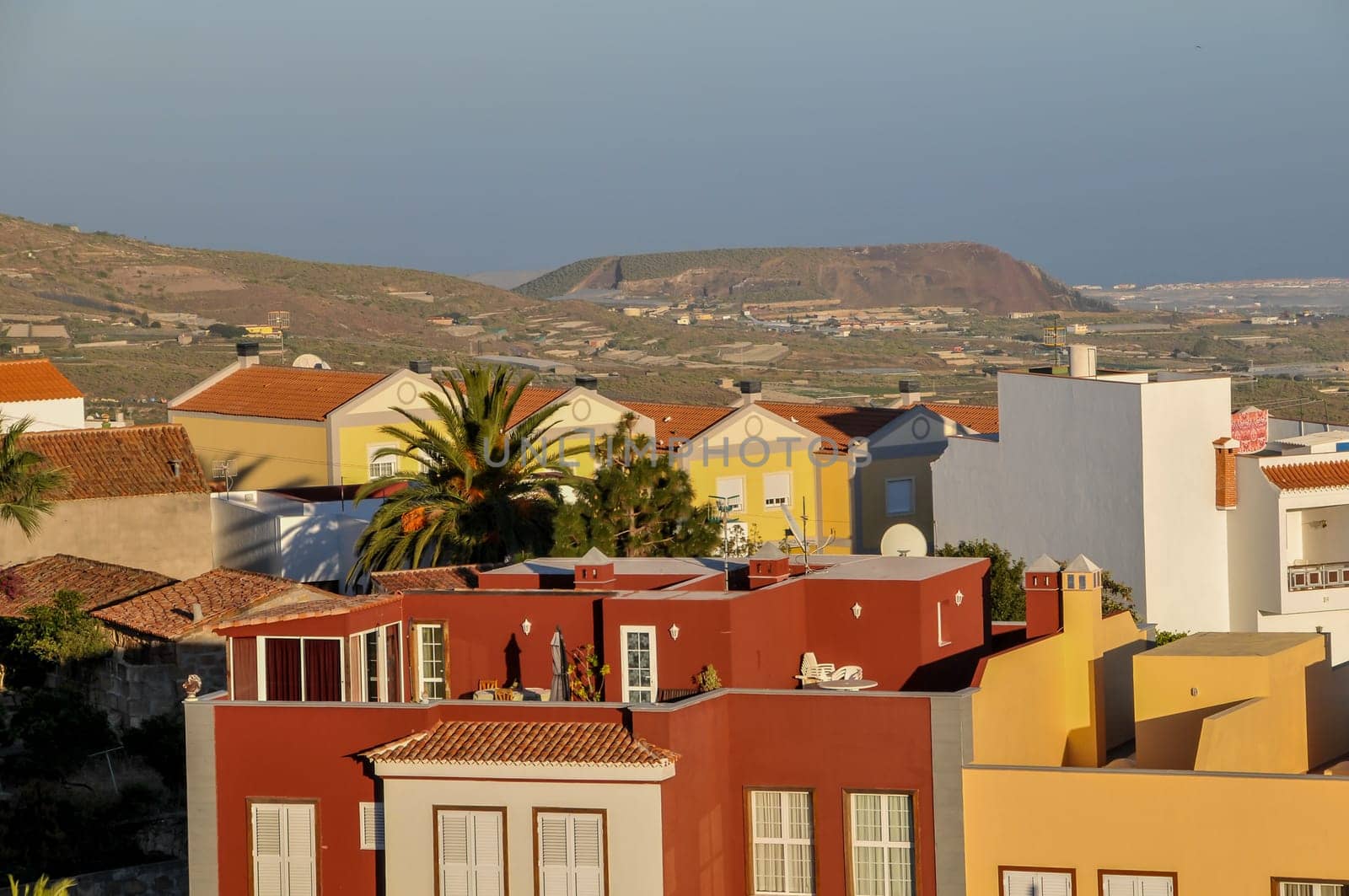 Colonial Buildings in Tenerife Canary Islands Spain