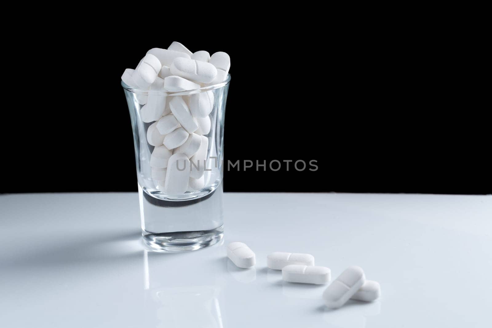 Conceived on drug and alcohol tablets in a glass.