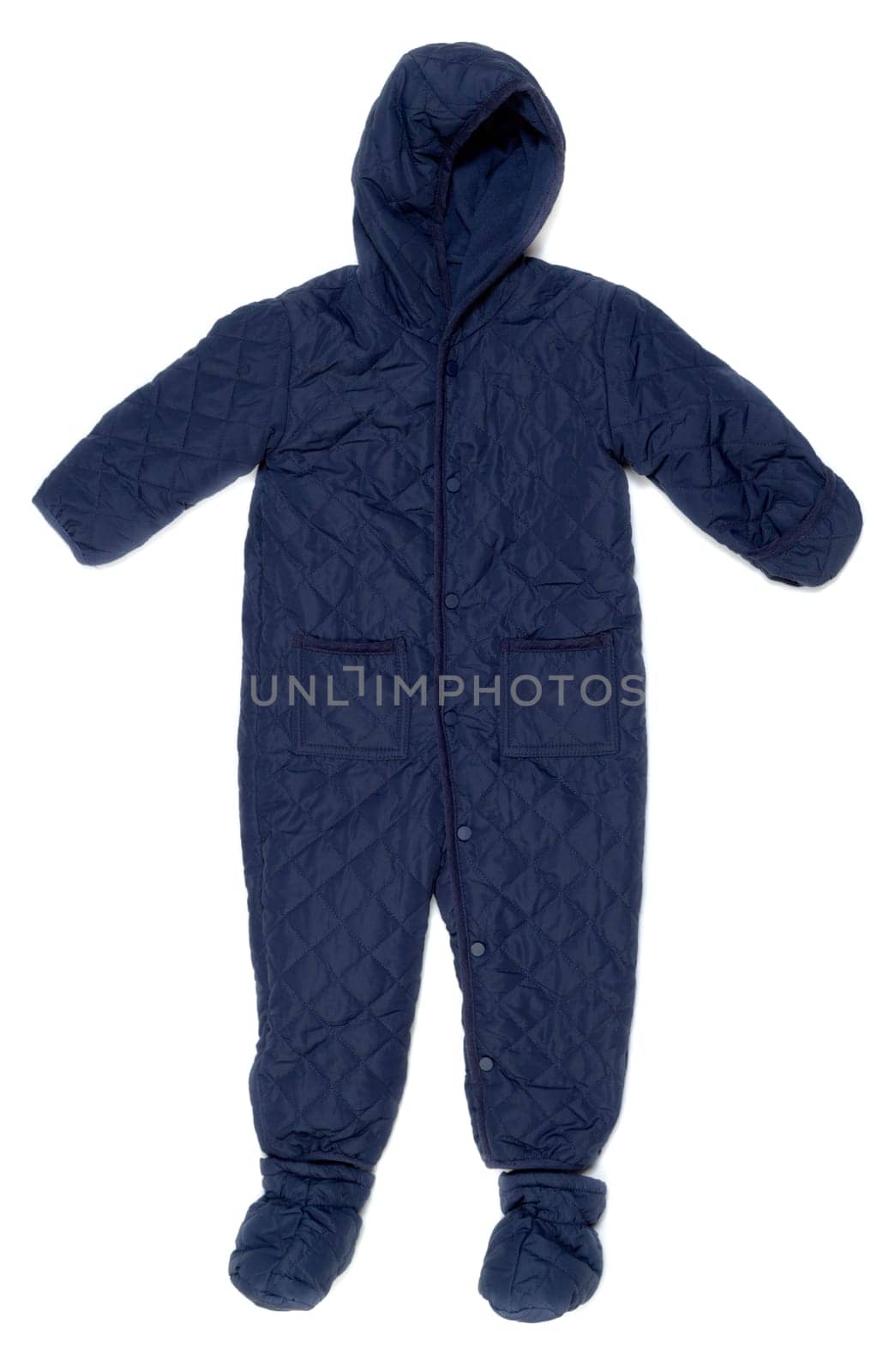 Warm rompers. Isolate on white background.
