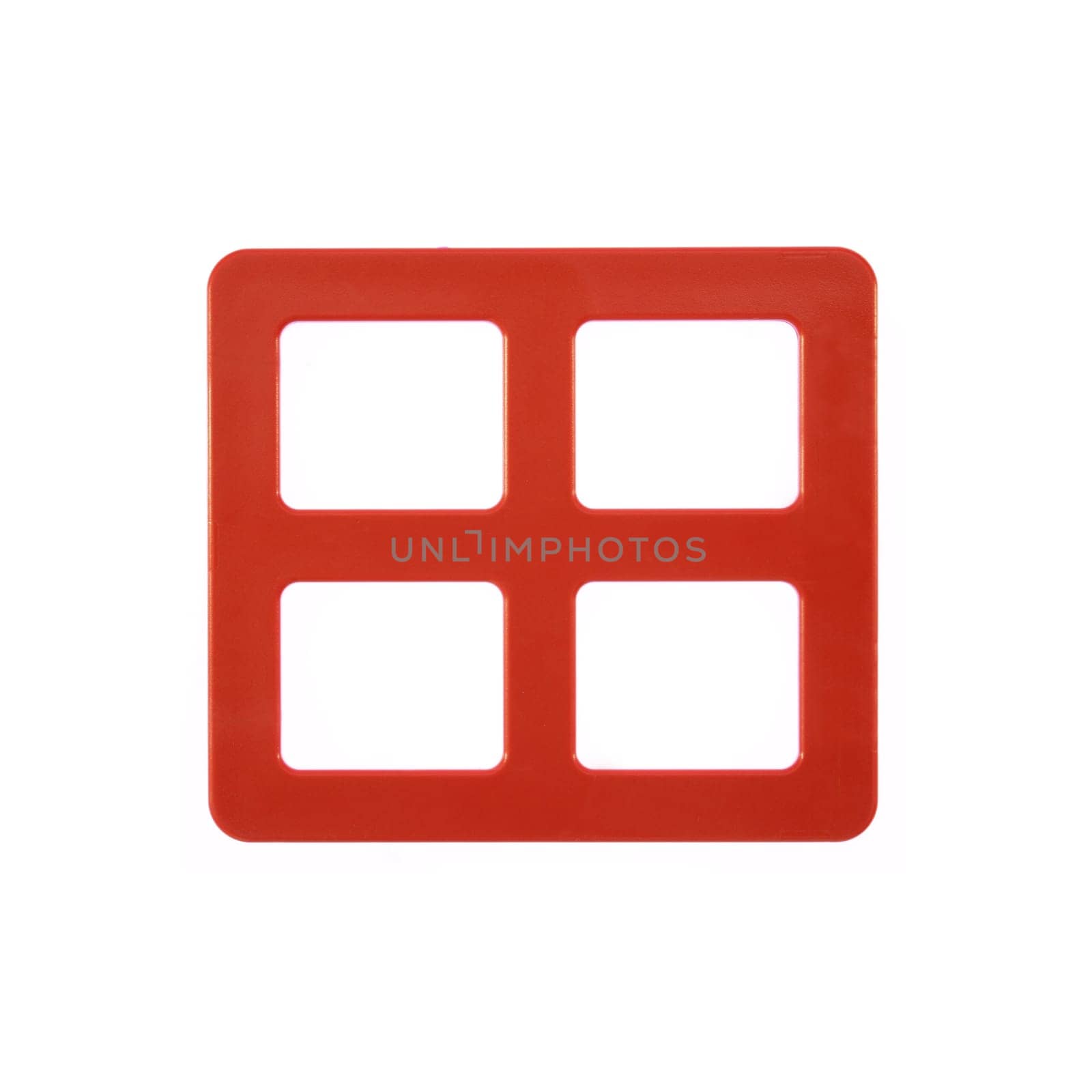 A conceptual image of a window on a white background