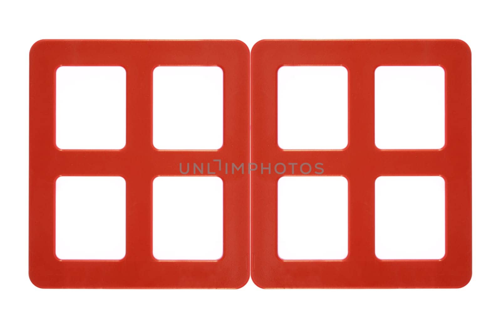 A conceptual image of a window on a white background