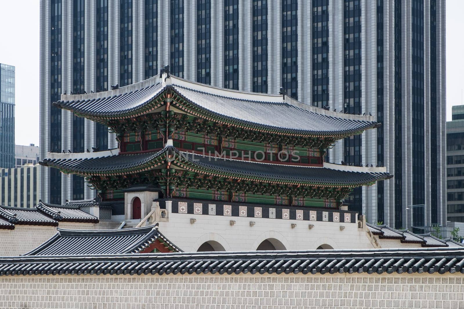 Gyeongbokgung,palace and landmark in Seoul,the capital of Korea