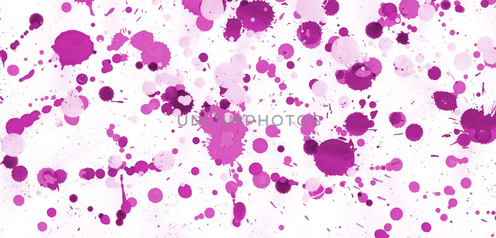 Close up of paper painted used dripping technique