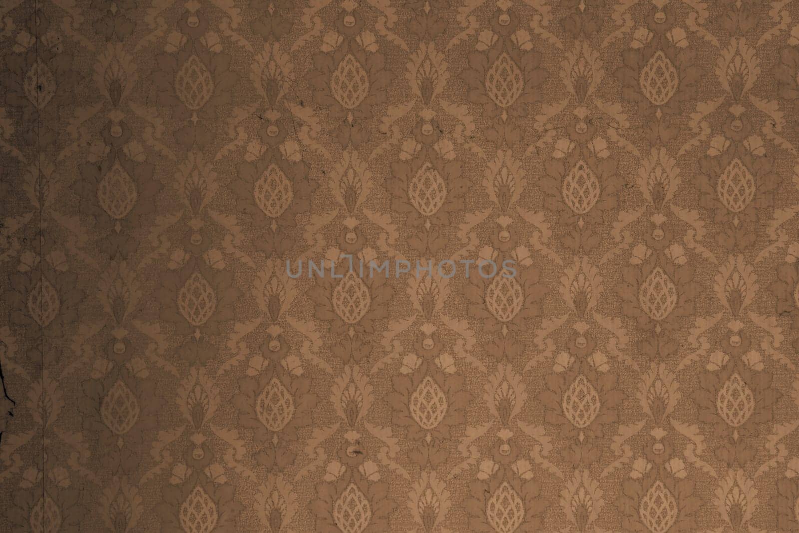 Wallpaper on the wall of a vacant apartment