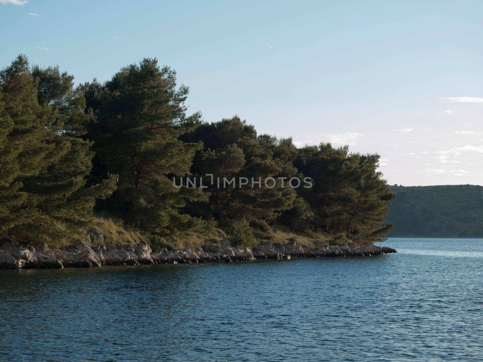 Island Coast in Adriatic Sea, Croatia