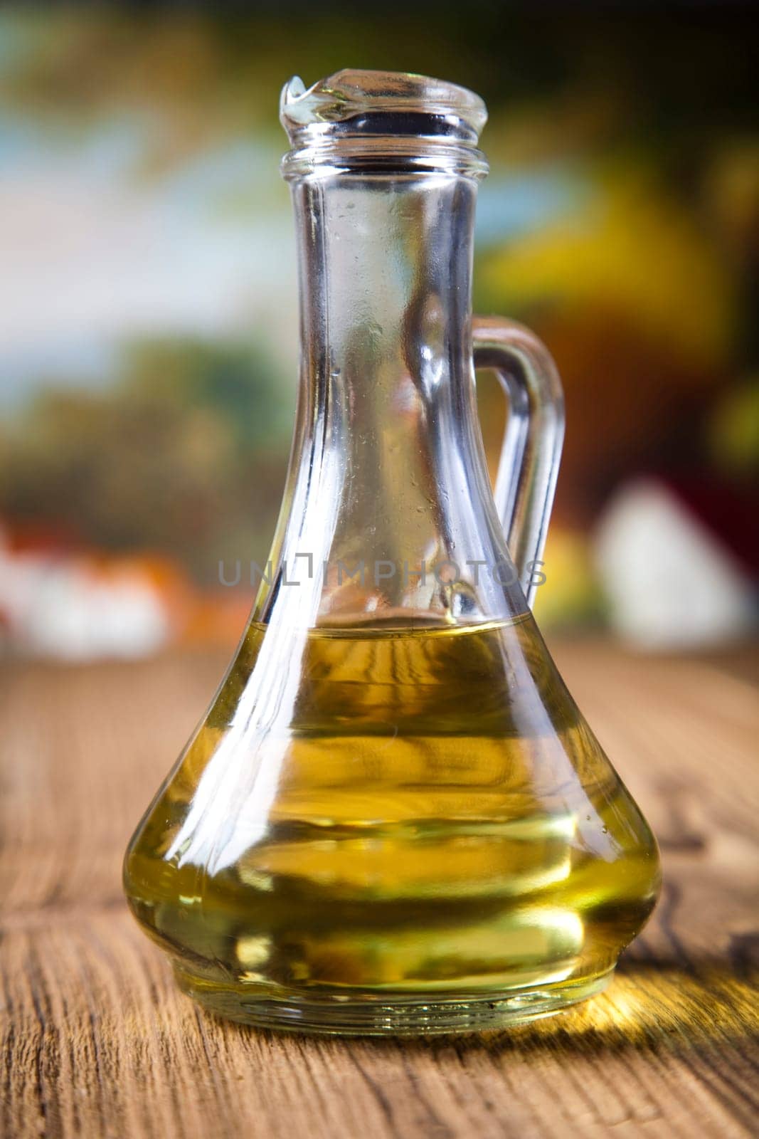 Carafe with olive oil