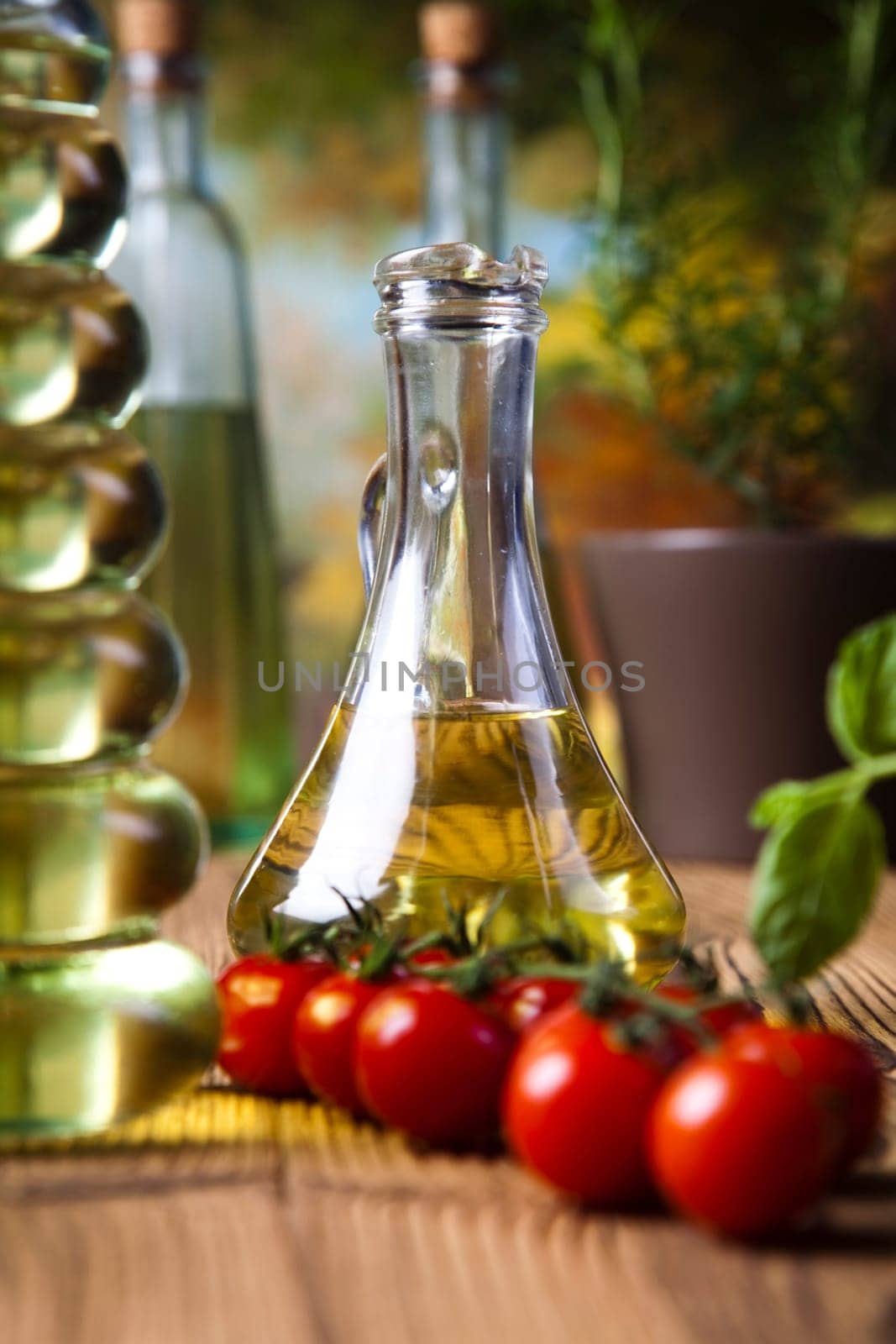 Fresh olive oil