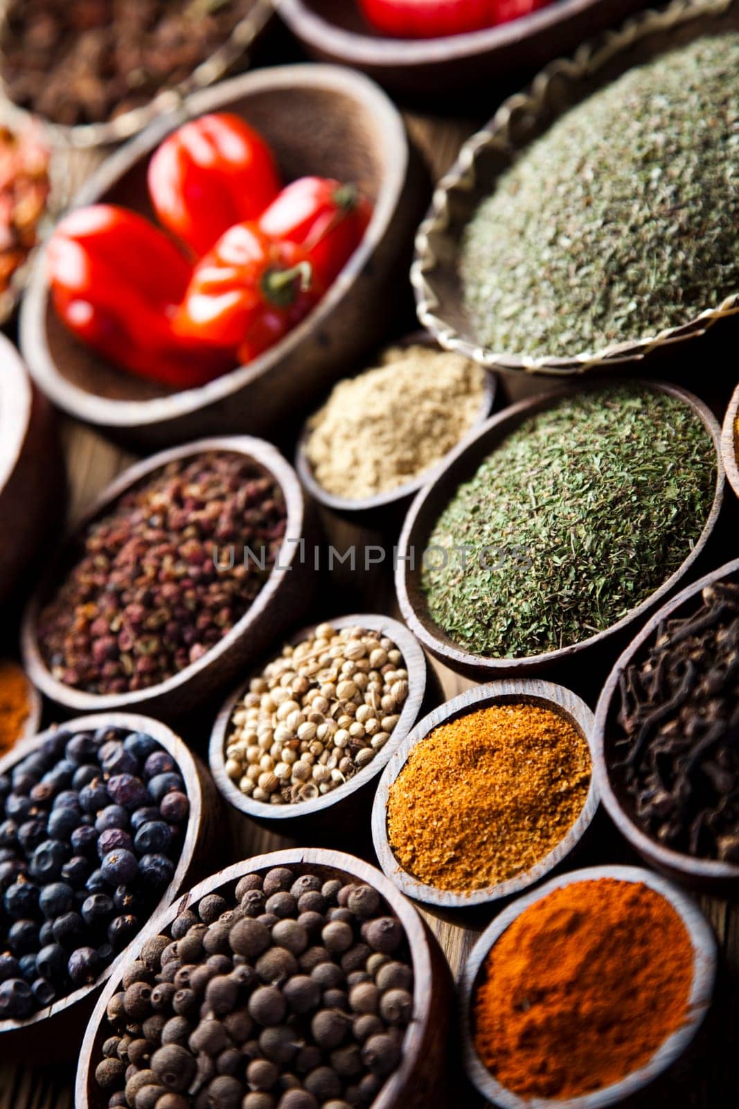 Colorful spices