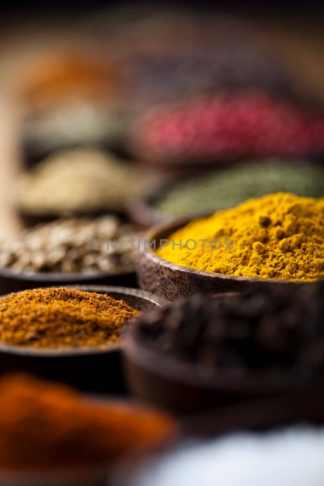 Colorful spices