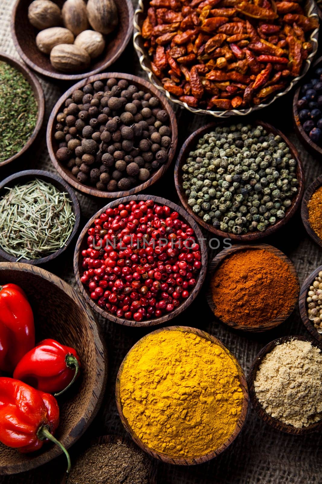 Colorful spices