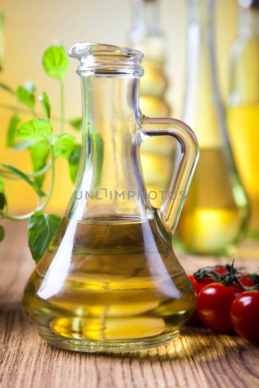 Carafe with olive oil