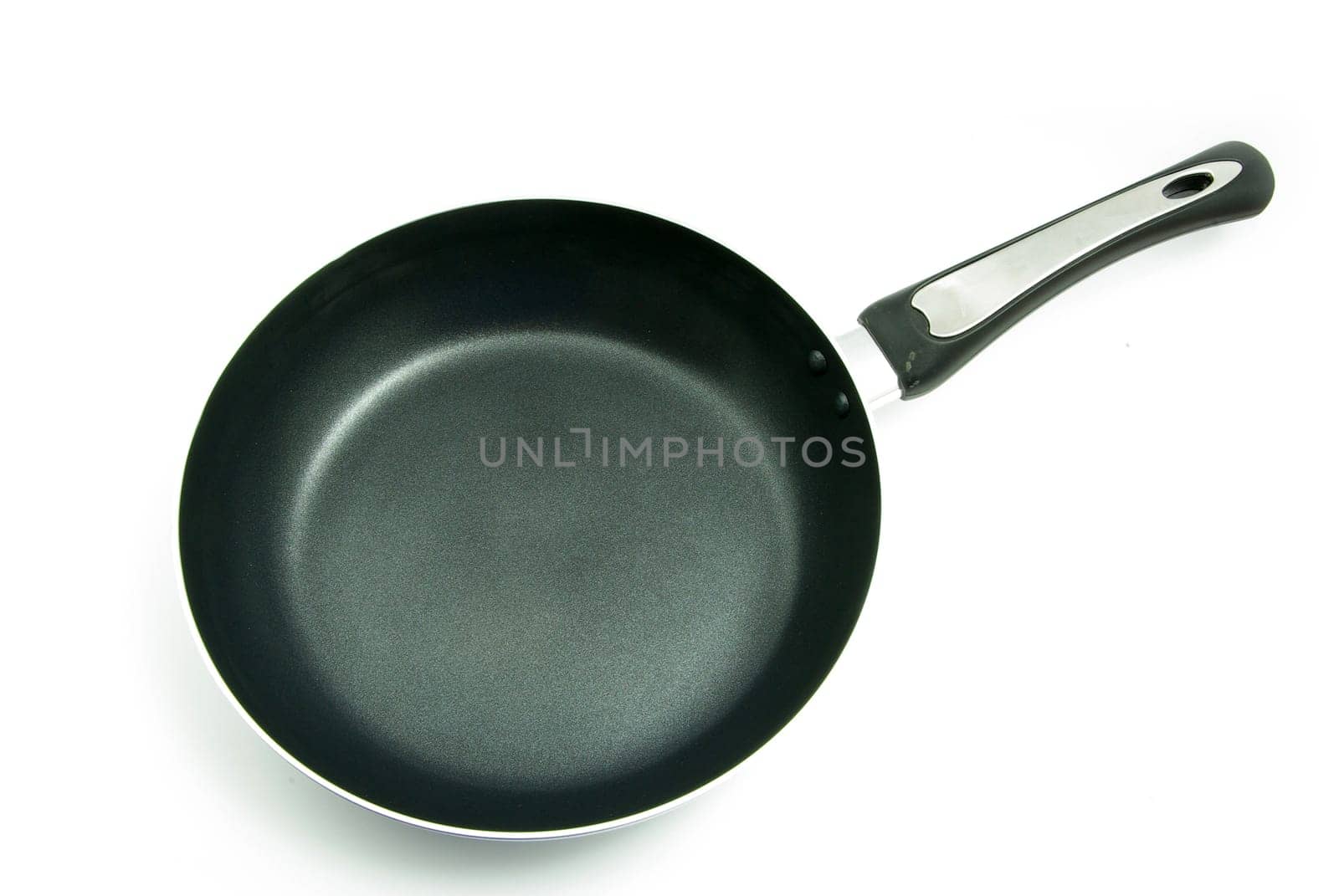 Frying pan isolated over white background