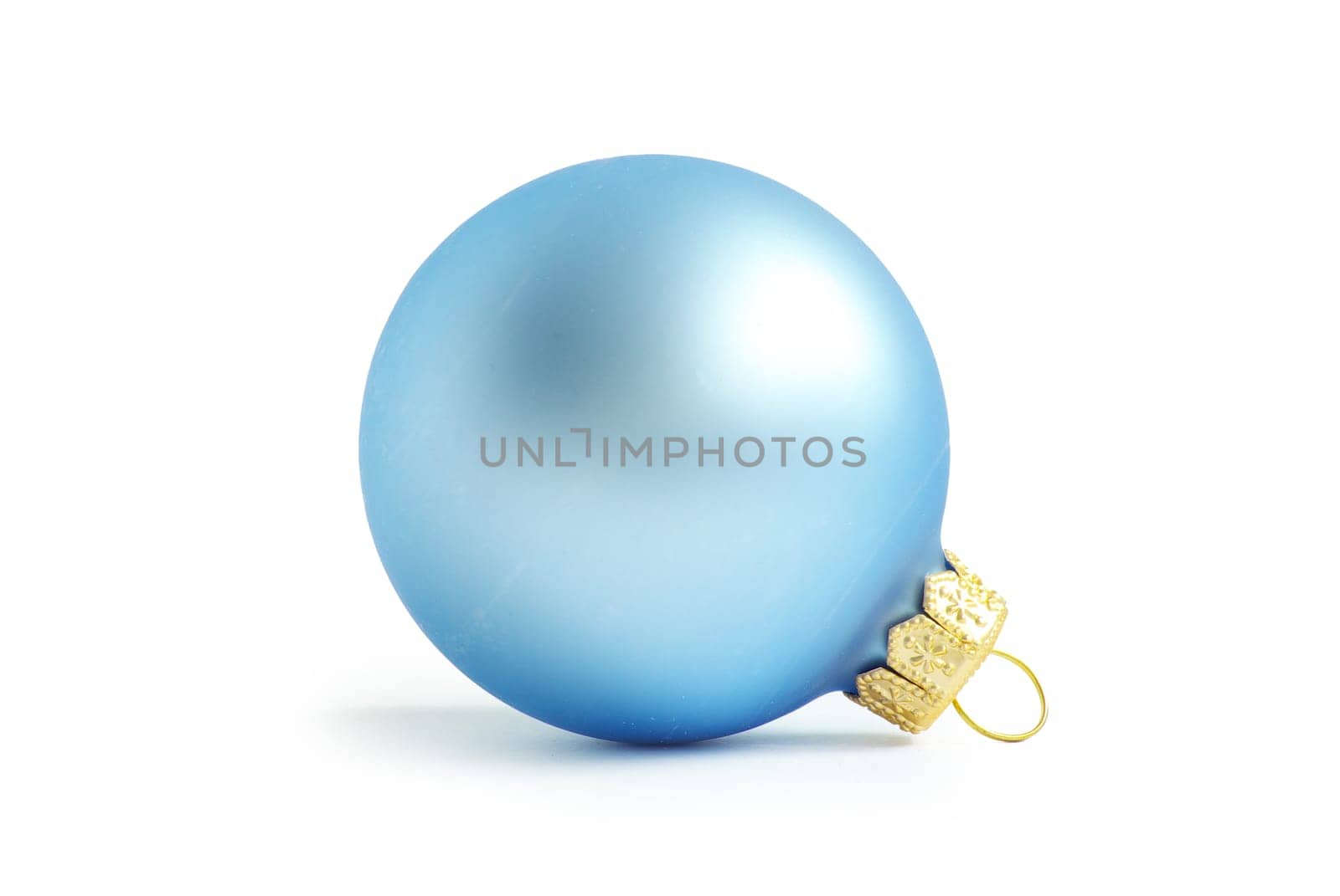 christmas balls isolated on a white background