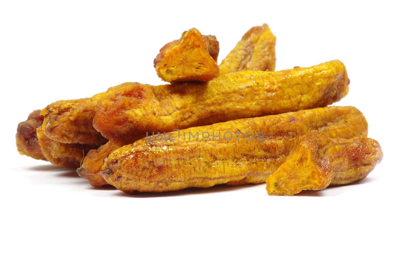 bananas isolated on white background