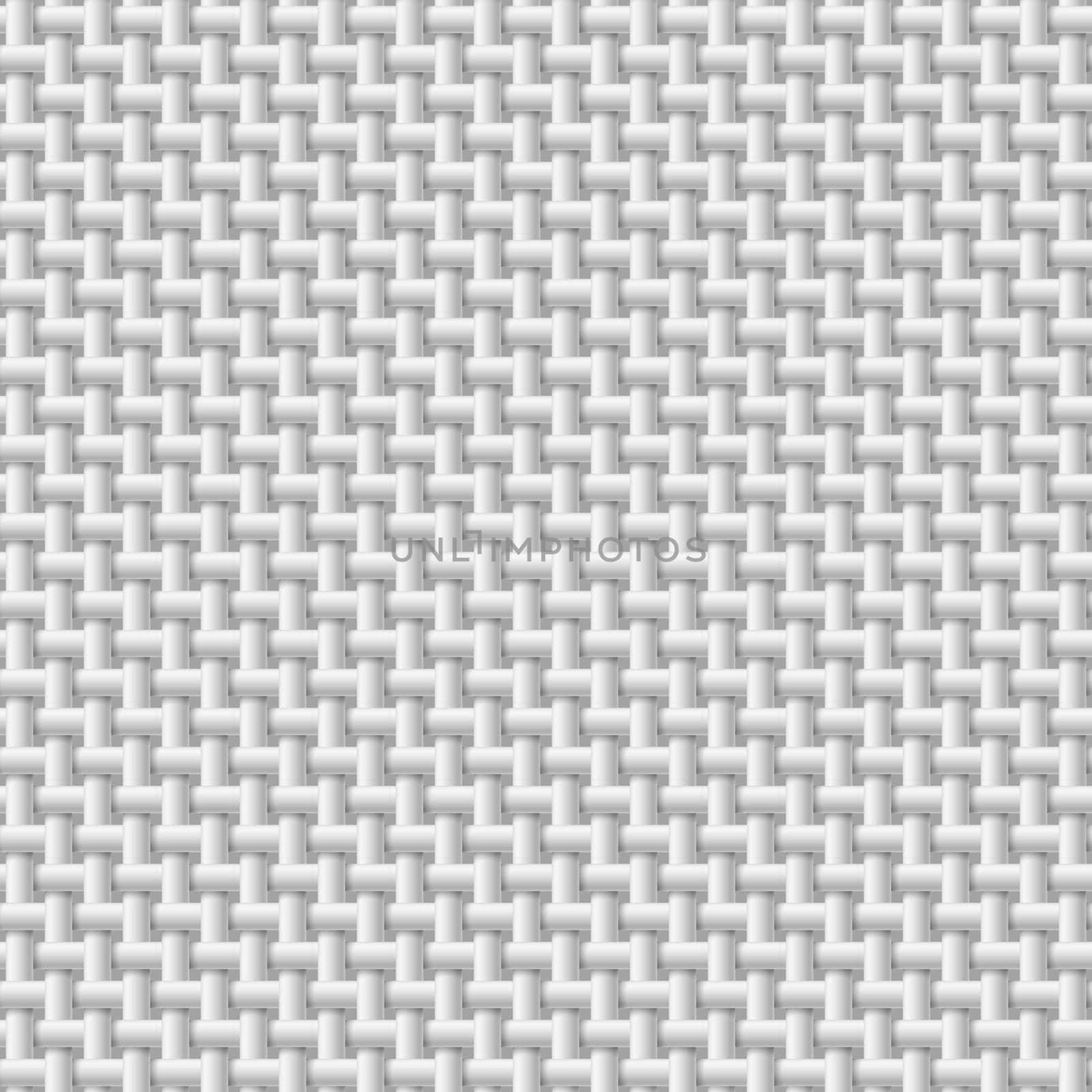 Seamless pattern of white cloth. Abstract fabric background
