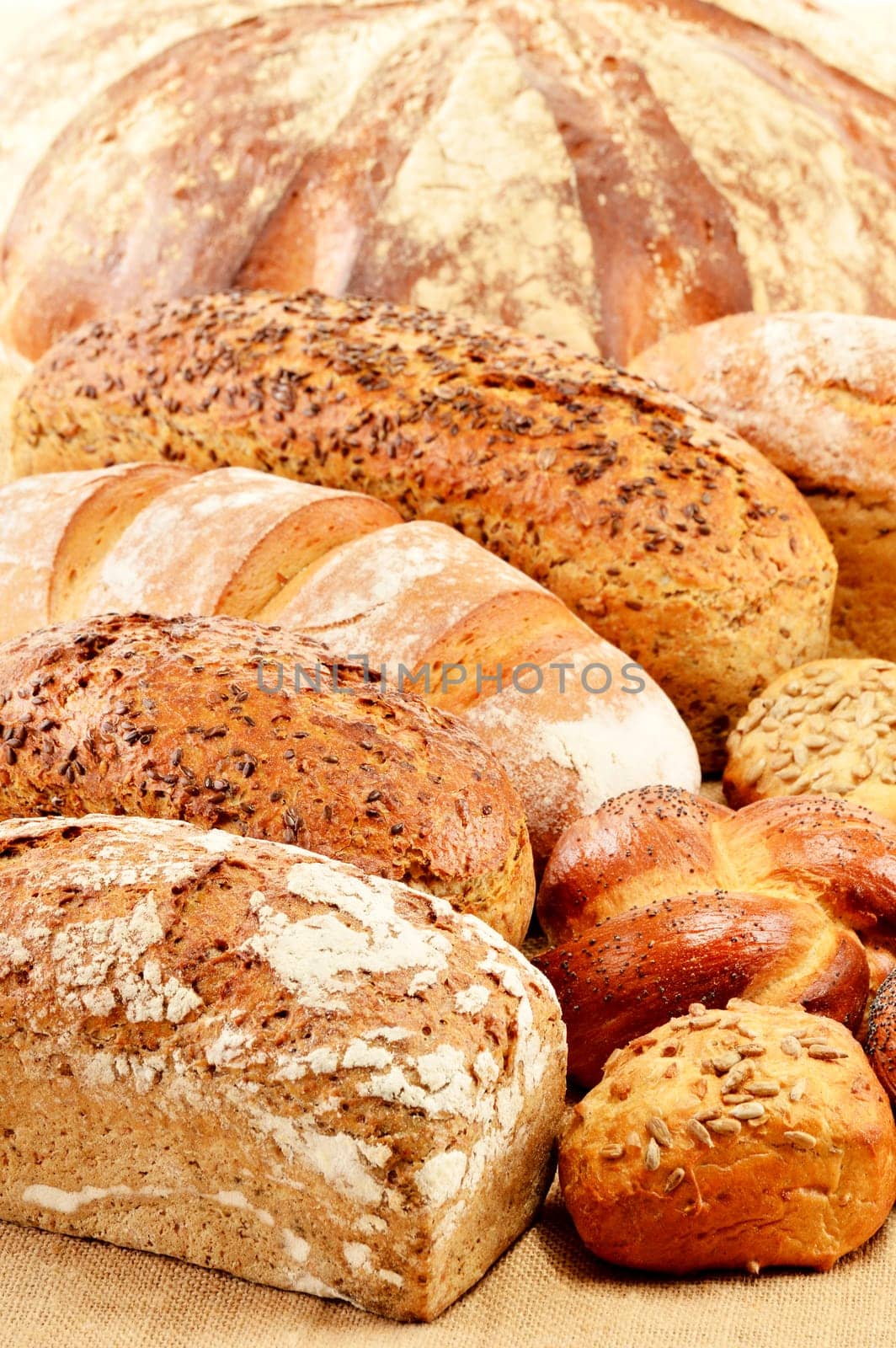 Composition with variety of baking products