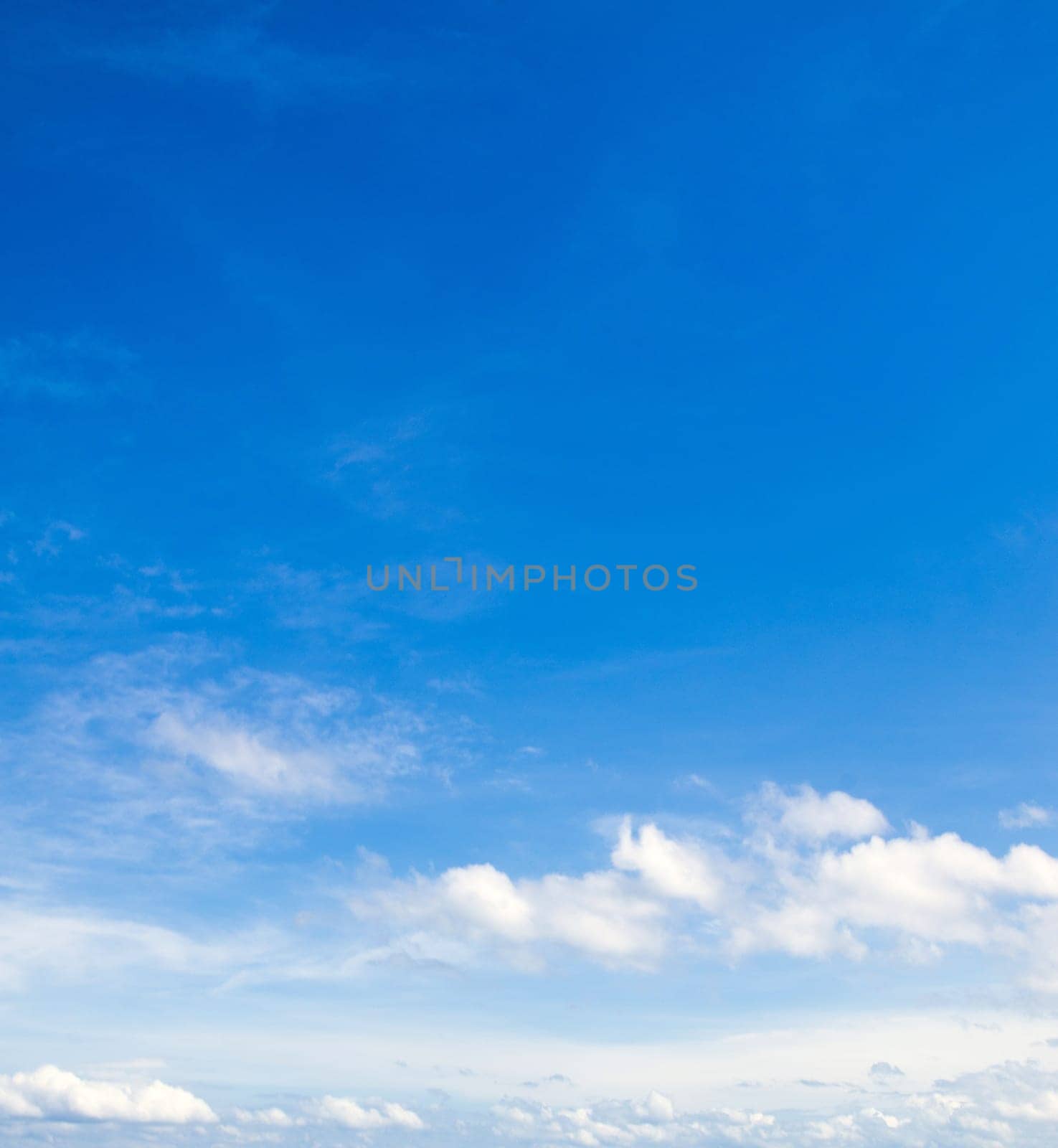 blue sky background with a tiny clouds