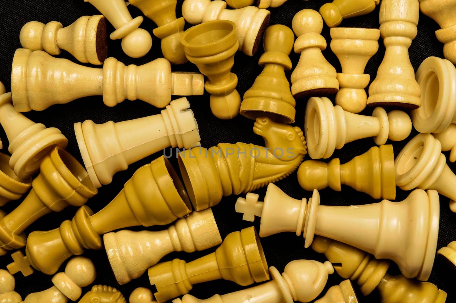 Chess Texture Pattern on a Black Background