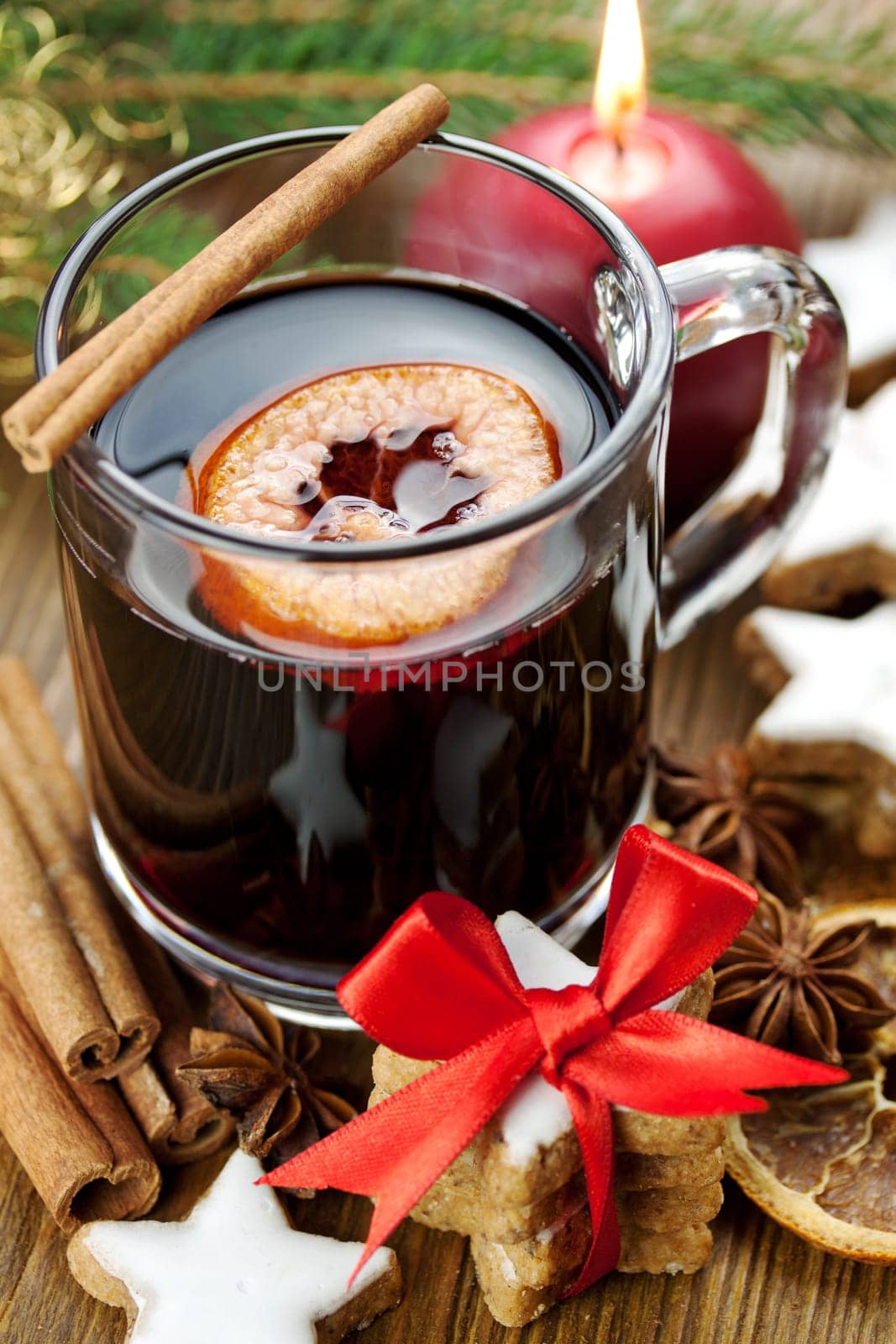 glühwein and cinnamon stars