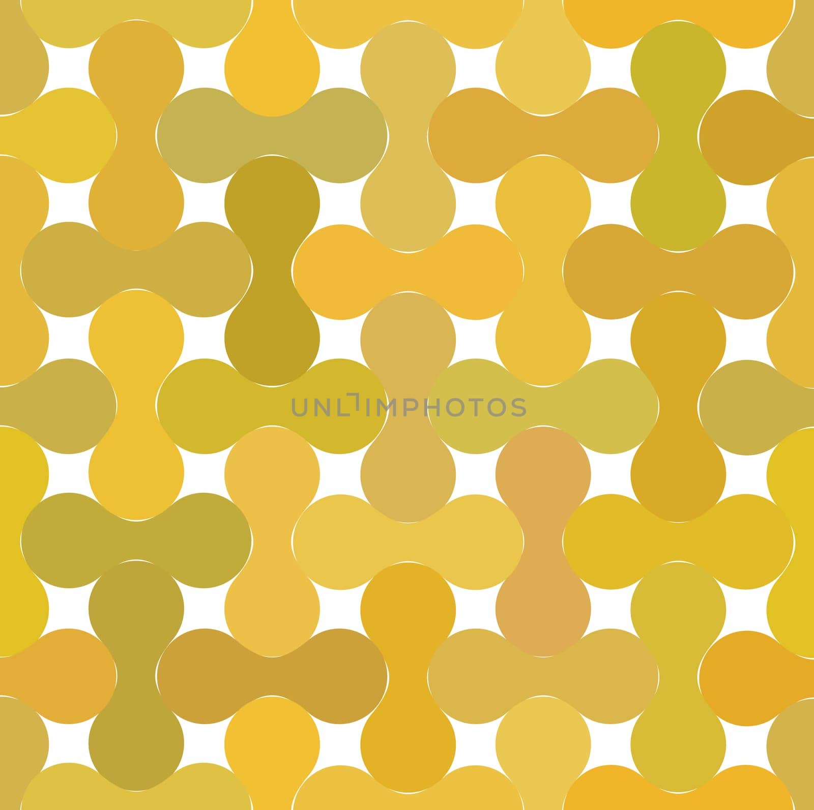 An abstract vintage metaball pattern background. Vector illustration