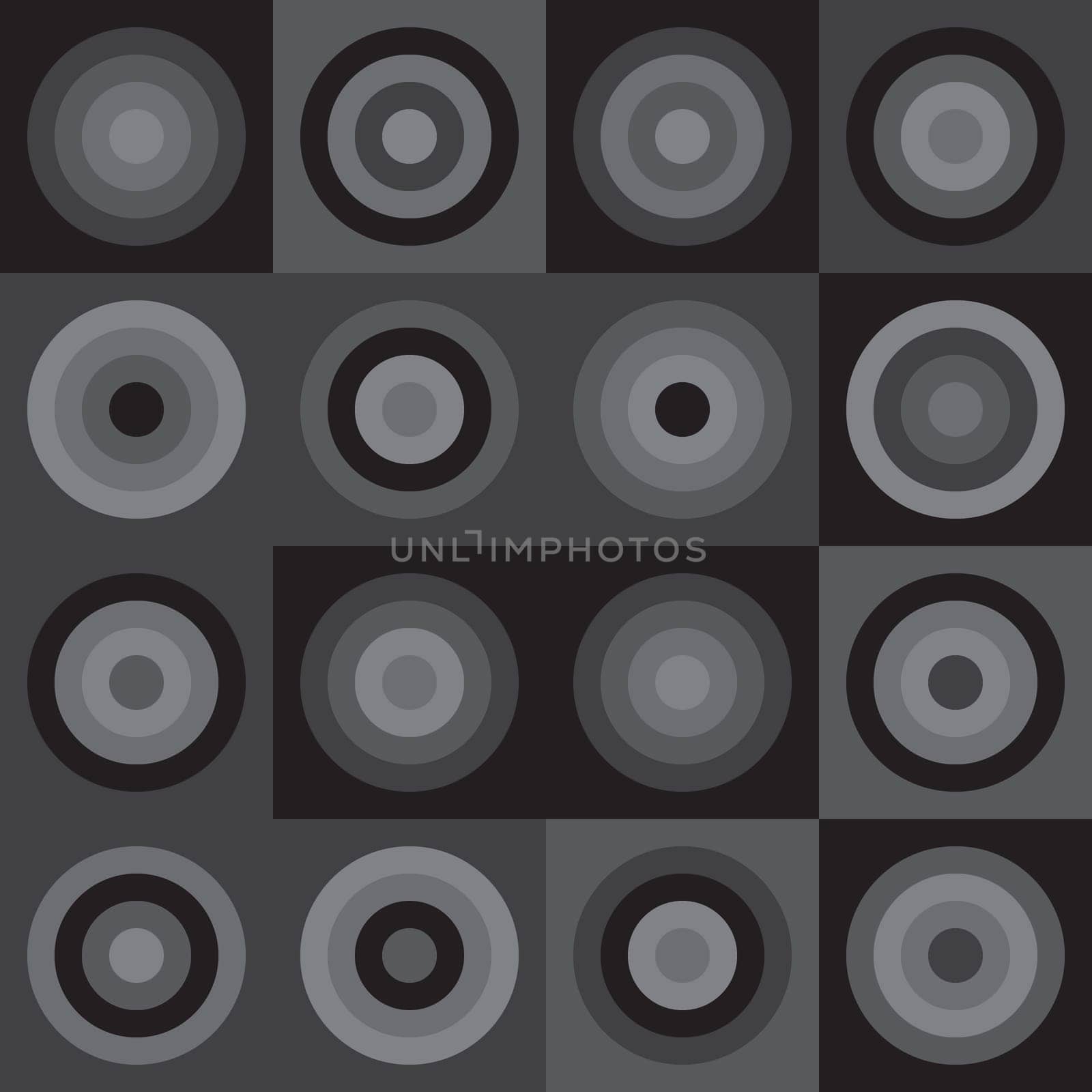 Geometric seamless retro background pattern. Vector illustration.