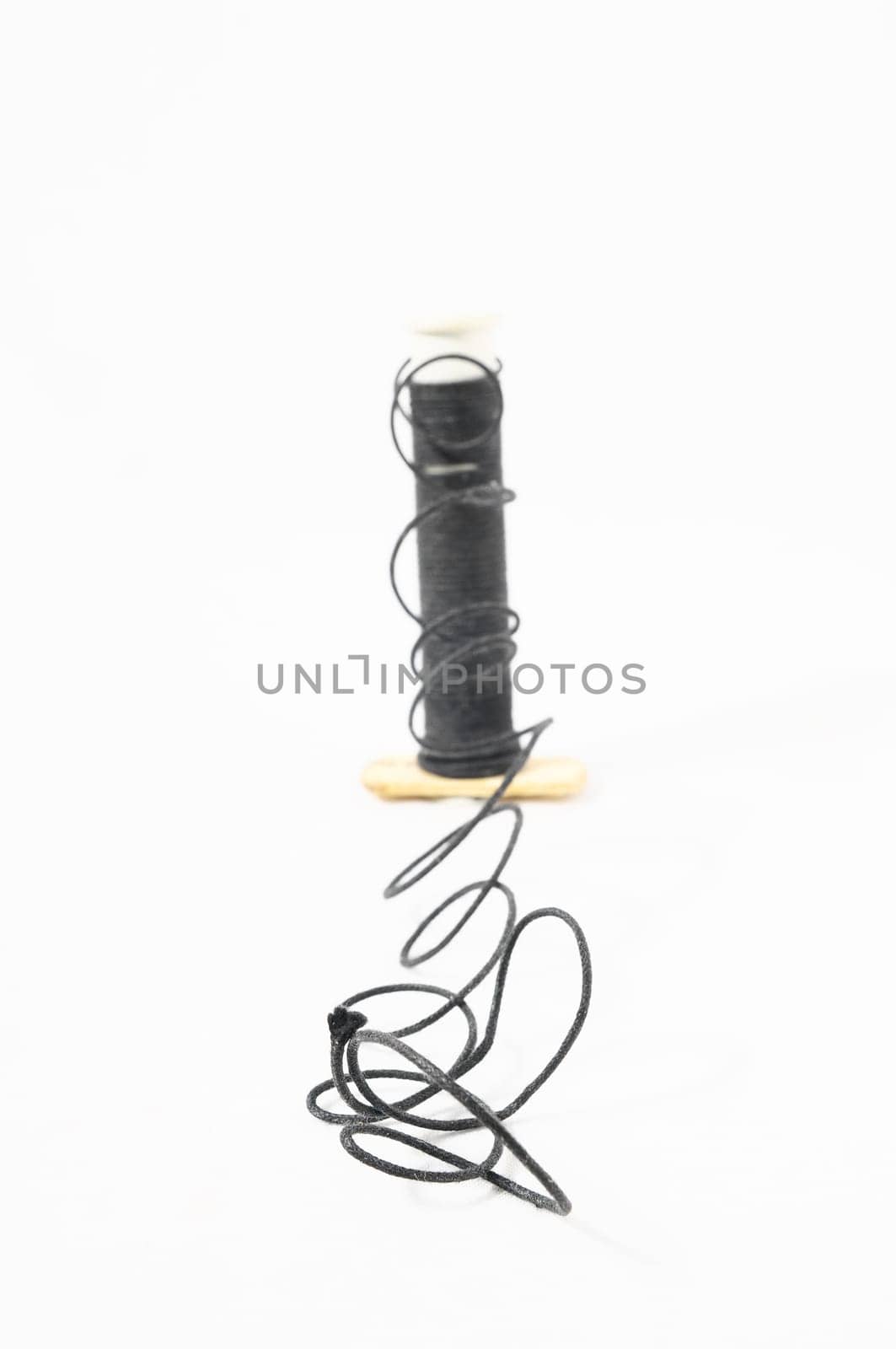 Roll of Twine isolated on a White Background