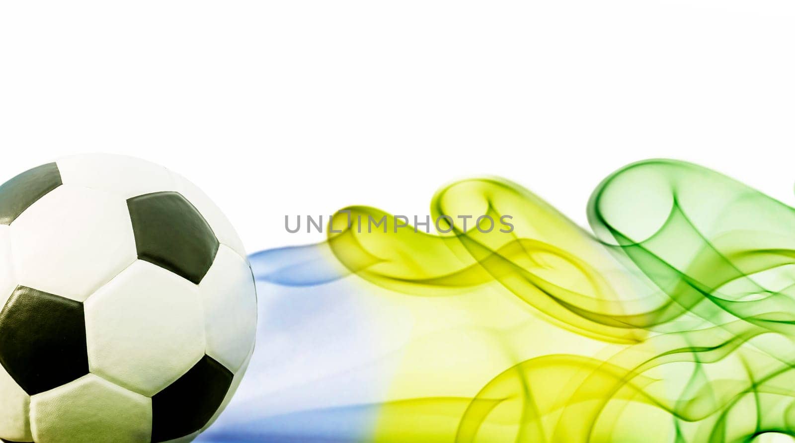 Vintage photo of soccer ball OF Brazil 2014