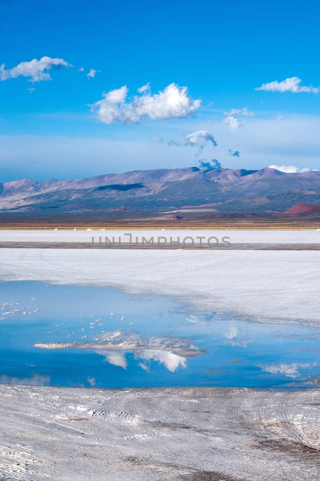 Salinas Grandes on Argentina Andes is a salt desert in the Jujuy Province. More significantly, Bolivas Salar de Uyuni is also located in the same region