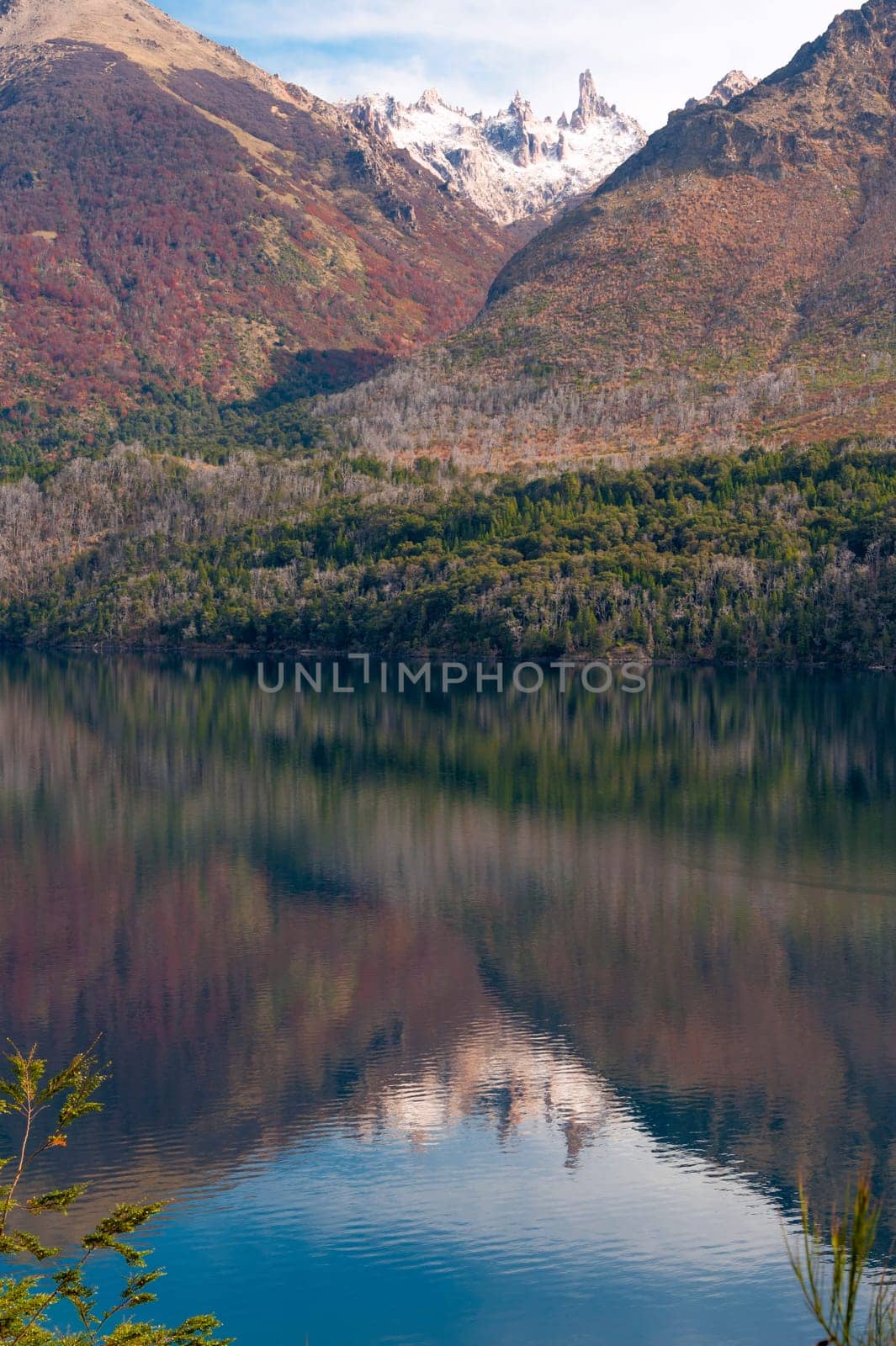 Autumn Colors in Lake Gutierrez, near Bariloche, Patagonia, Argentina