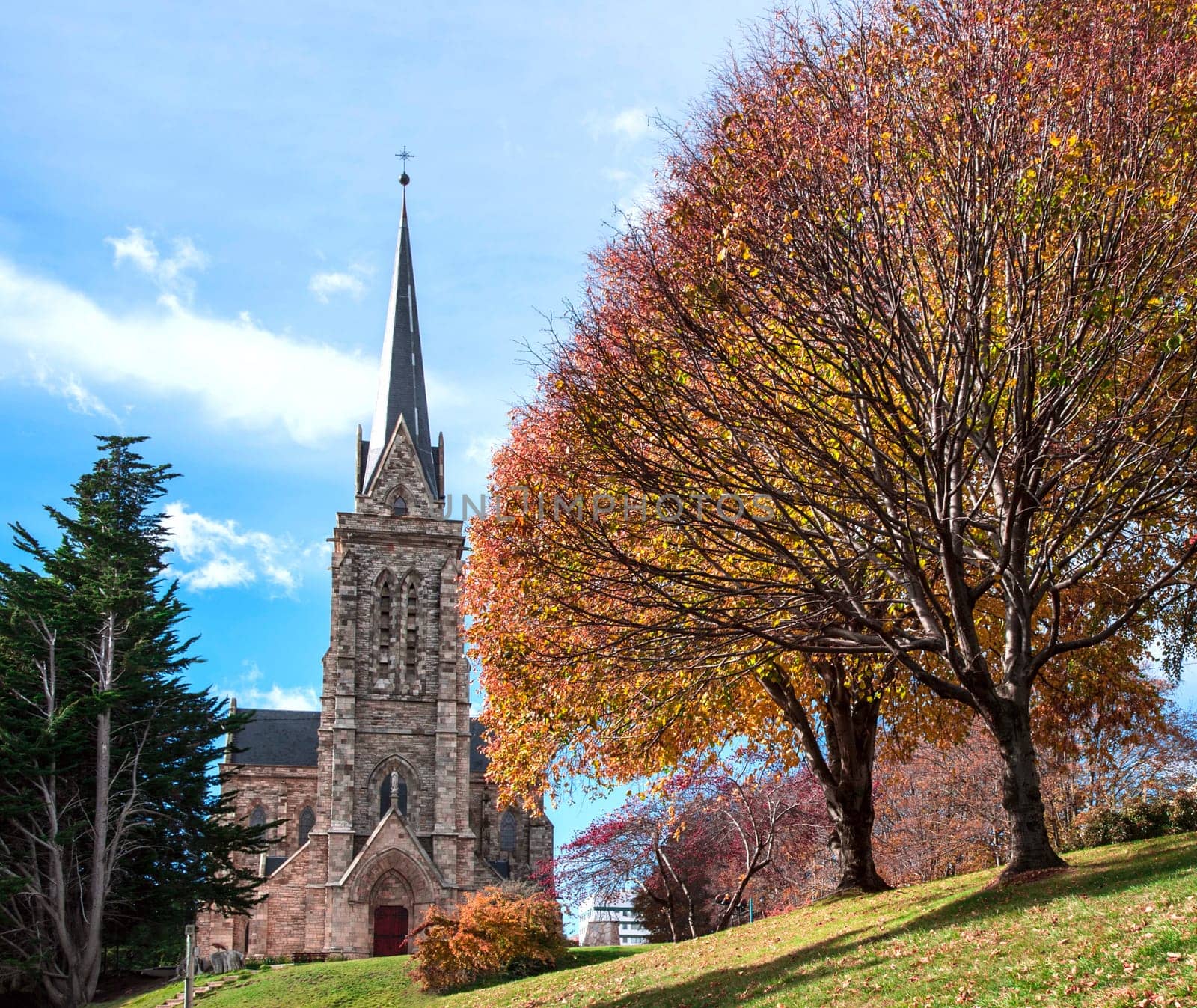 Cathedral of the city of Bariloche, Patagonia, Argentina