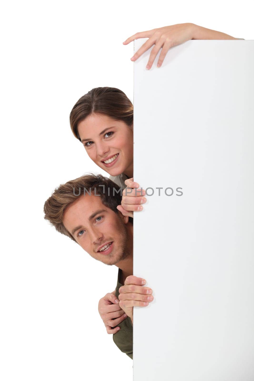 Couple sitting on a sofa