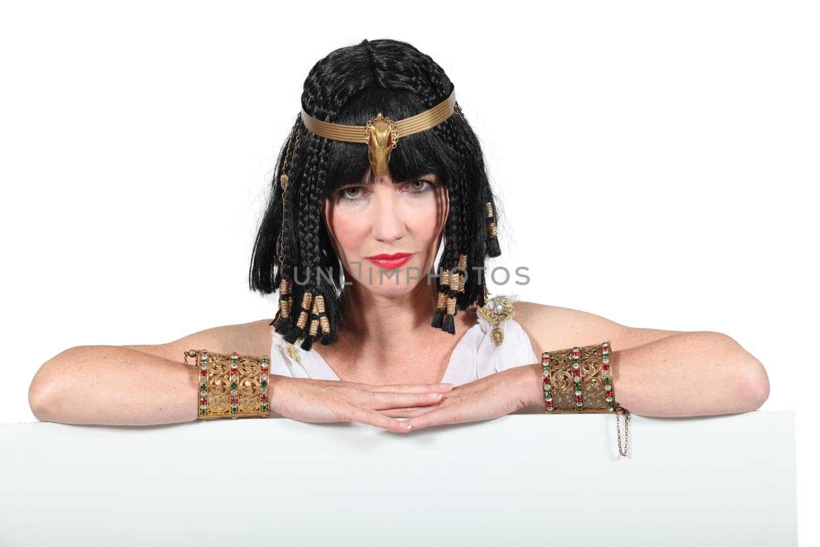 Woman in eygptian costume